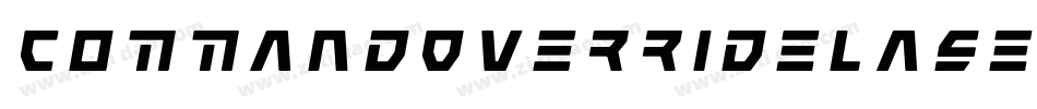 CommandOverrideLaserItalic-Mg4n字体转换