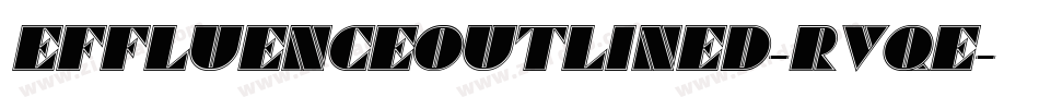 EffluenceOutlined-Rvqe字体转换 EffluenceOutlined-Rvqe字体转换