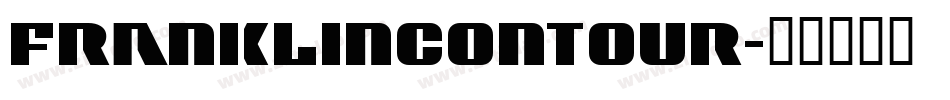 FranklinContour字体转换