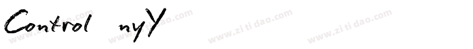 Control-4nyY字体转换
