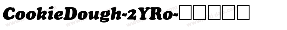 CookieDough-2YRo字体转换