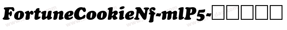 FortuneCookieNf-mlP5字体转换