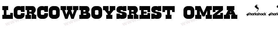 LcrCowboysRest-OMzA字体转换