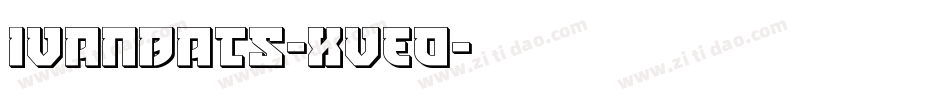 Ivanbats-xvEO字体转换