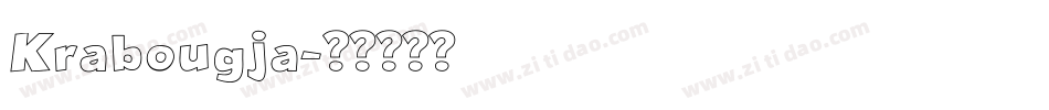 Krabougja字体转换