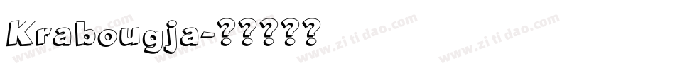 Krabougja字体转换