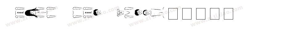 AlphaMaleModern字体转换