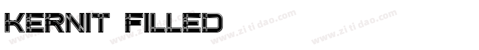 Kernit-Filled字体转换