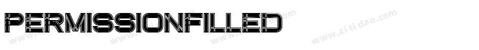 PermissionFilled字体转换