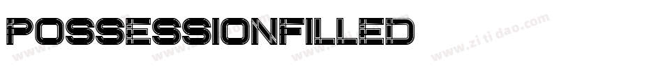 PossessionFilled字体转换