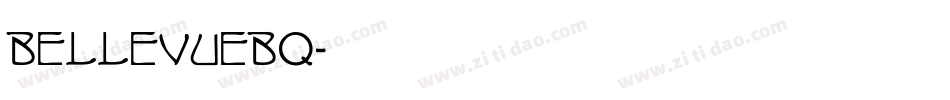 BellevueBQ字体转换