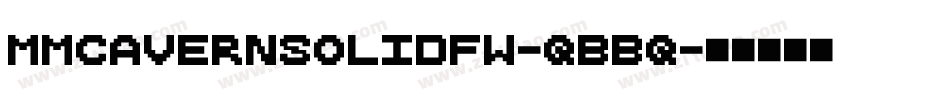 MmCavernSolidFw-qBBq字体转换