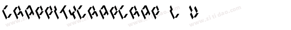 CrappityCrapCrap-l6V0字体转换
