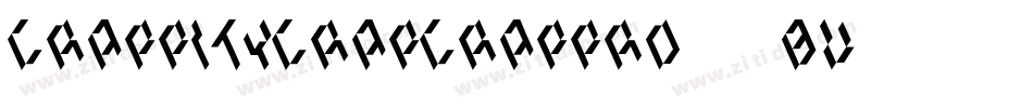 CrappityCrapCrapPro-57BV字体转换