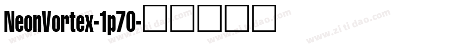 NeonVortex-1p70字体转换