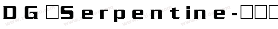 DG_Serpentine字体转换