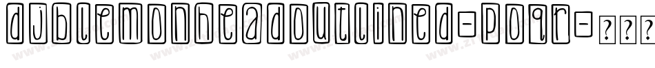 DjbLemonHeadOutlined-pOqR字体转换