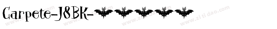 Carpete-J8BK字体转换