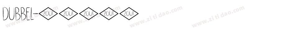 dUBBEL字体转换