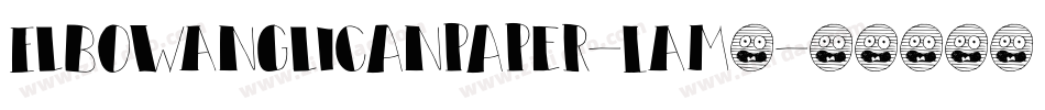 ElbowAnglicanpaper-LAm4字体转换