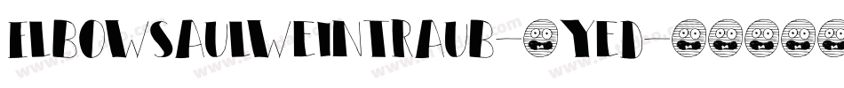 ElbowSaulweintraub-4yeD字体转换