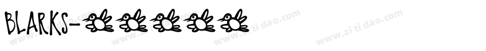 BLARKS字体转换