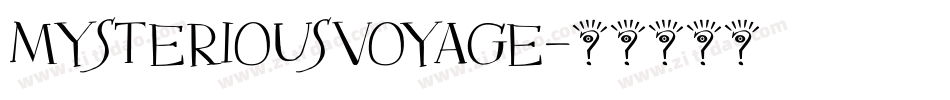 MysteriousVoyage字体转换
