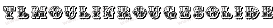 TLMoulinRougeSolide字体转换