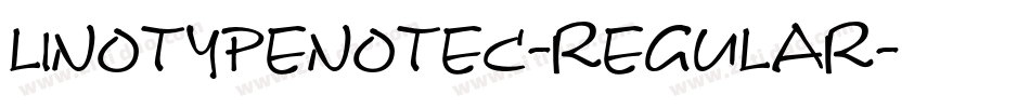 LinotypeNotec-Regular字体转换
