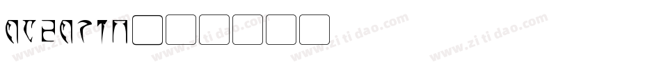 daedric字体转换