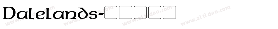 Dalelands字体转换