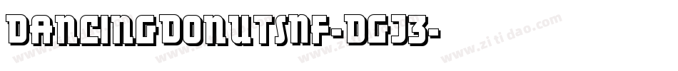 DancingDonutsNf-DGJ3字体转换
