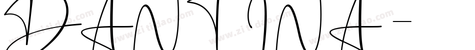 DANTINA字体转换