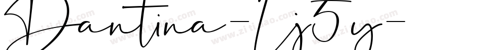 Dantina-Lj5y字体转换