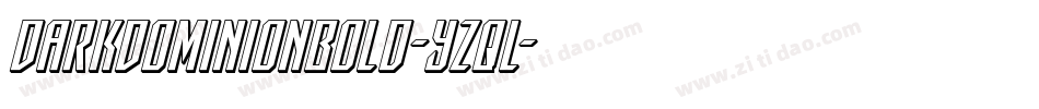 DarkDominionBold-YZqL字体转换