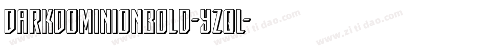 DarkDominionBold-YZqL字体转换