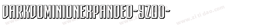 DarkDominionExpanded-YZqO字体转换