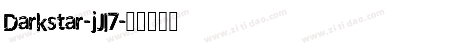 Darkstar-jJl7字体转换