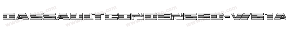 DassaultCondensed-W61A字体转换