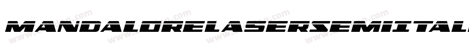 MandaloreLaserSemiItalic-VGGv0字体转换 MandaloreLaserSemiItalic-VGGv0字体转换