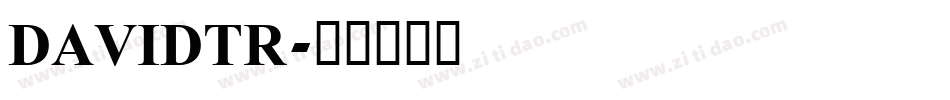 DAVIDTR字体转换