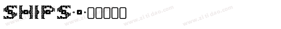 Ships字体转换