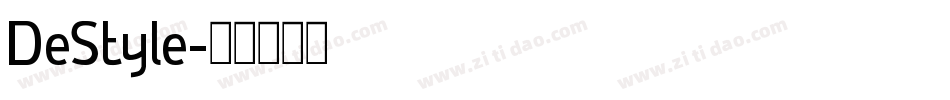 DeStyle字体转换