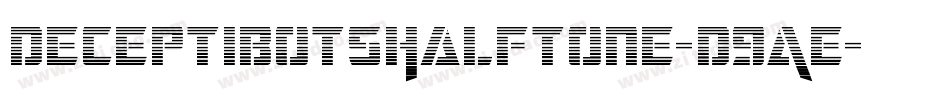 DeceptibotsHalftone-D9AE字体转换
