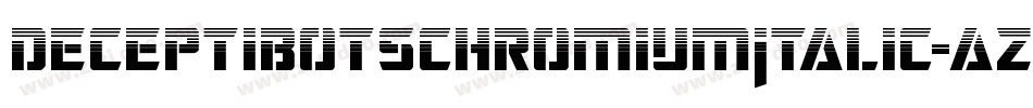 DeceptibotsChromiumItalic-azJa字体转换