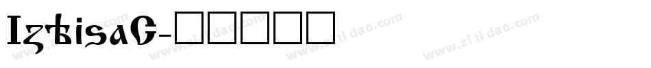 IzhitsaC字体转换