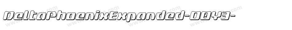 DeltaPhoenixExpanded-O0Y3字体转换
