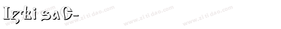 IzhitsaC字体转换