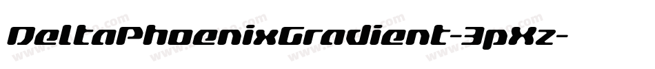 DeltaPhoenixGradient-3pXz字体转换