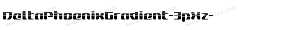 DeltaPhoenixGradient-3pXz字体转换